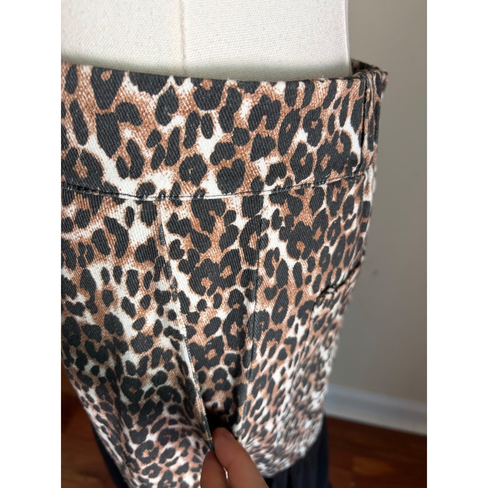 NWT Dressed in LALA Cause a Riot Leopard & Lace Maxi Skirt Mixed Media Medium - Picture 8 of 10